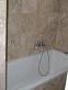 metall und glasstur duchkabine